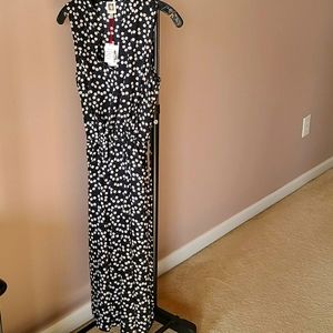 Anne Klein printed midi dress